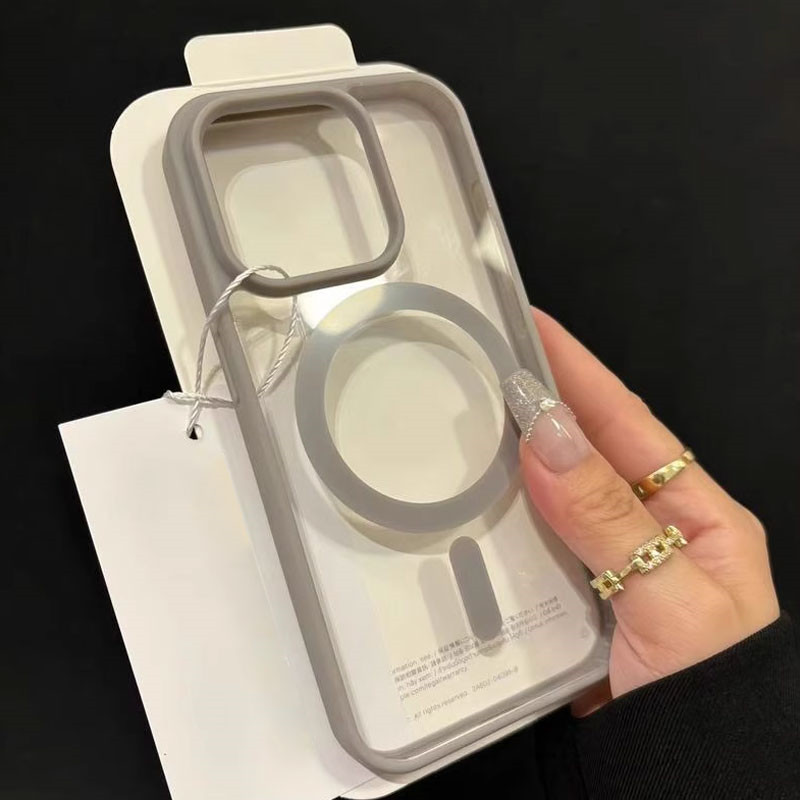 iPhone magnetic bumper case
