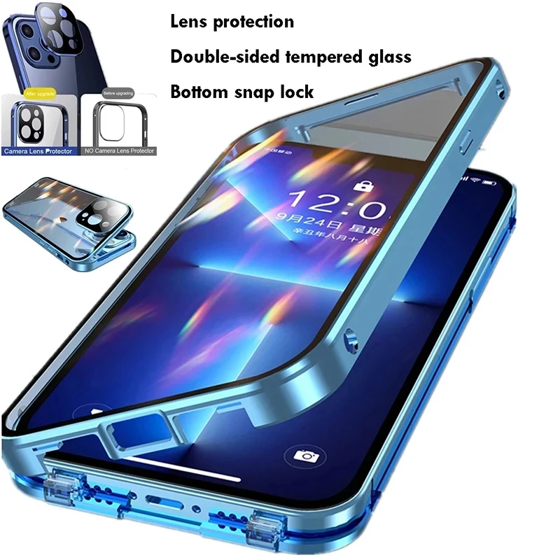 iPhone Air snap-lock bumper case