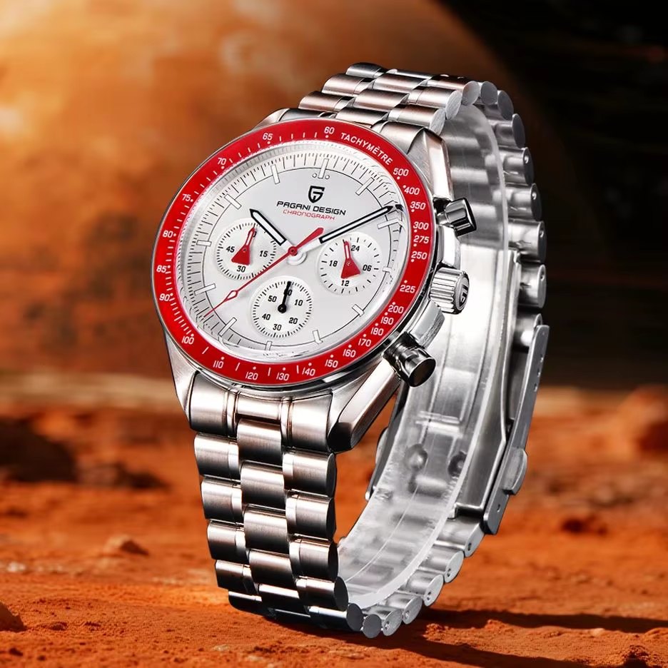 Pagani Design PD-1701 Project Mars Chronograph Red Steel thumbnail 10