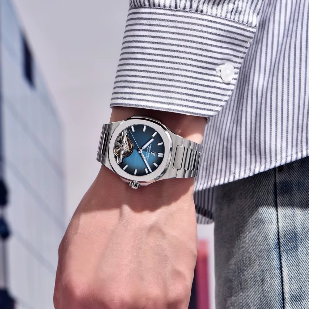 Pagani Design Skeleton Tourbillon Automatic Watch thumbnail 2